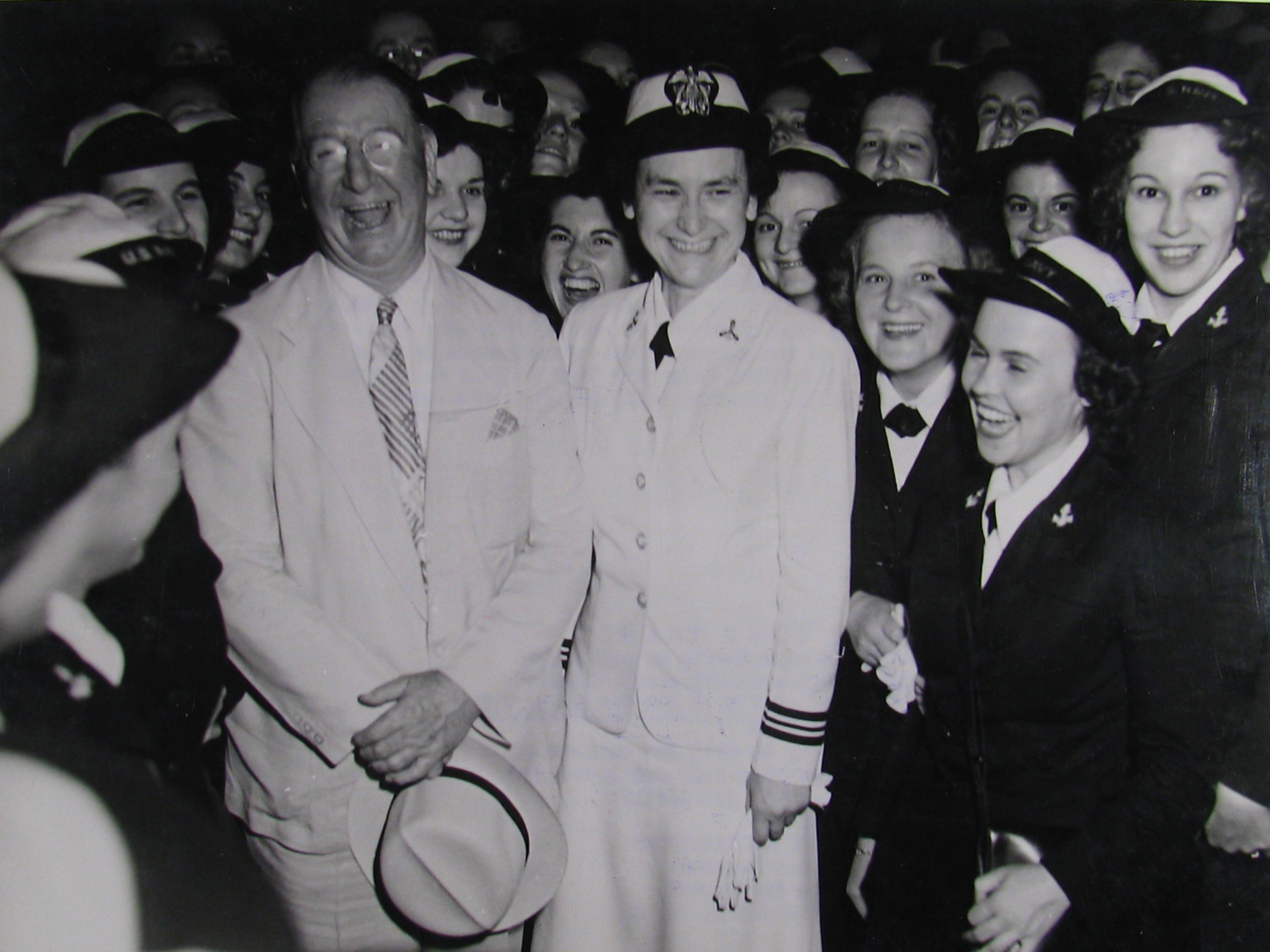 Knox and McAfee celebrate WAVES anniversary. 